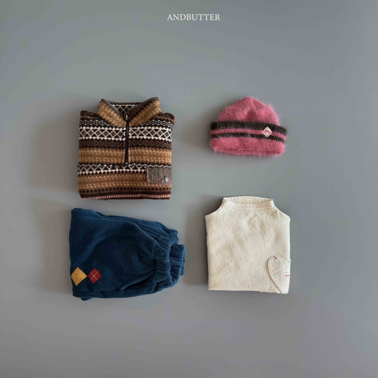 《予約》Patagon Pocket Fleece / andbutter