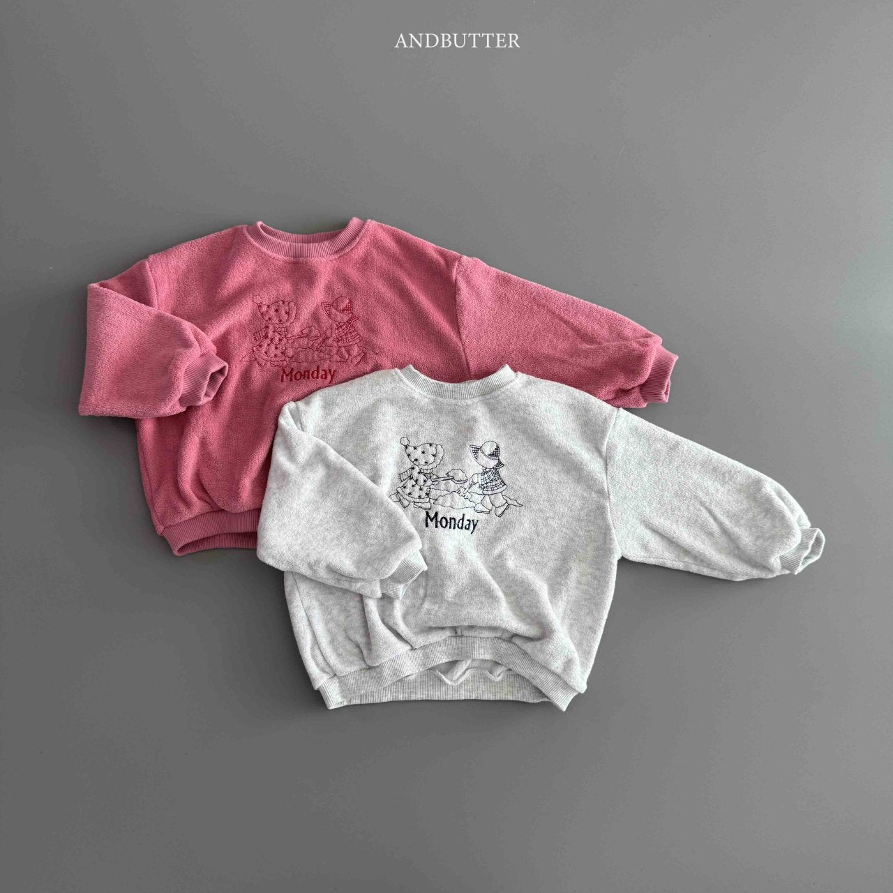 《予約》Snow Day Man to Man / andbutter