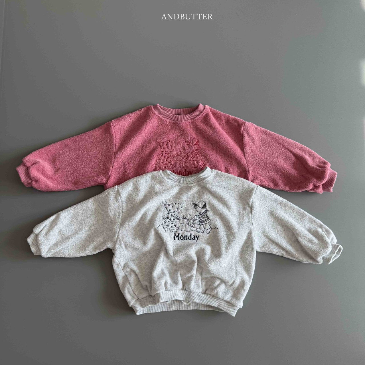 《予約》Snow Day Man to Man / andbutter