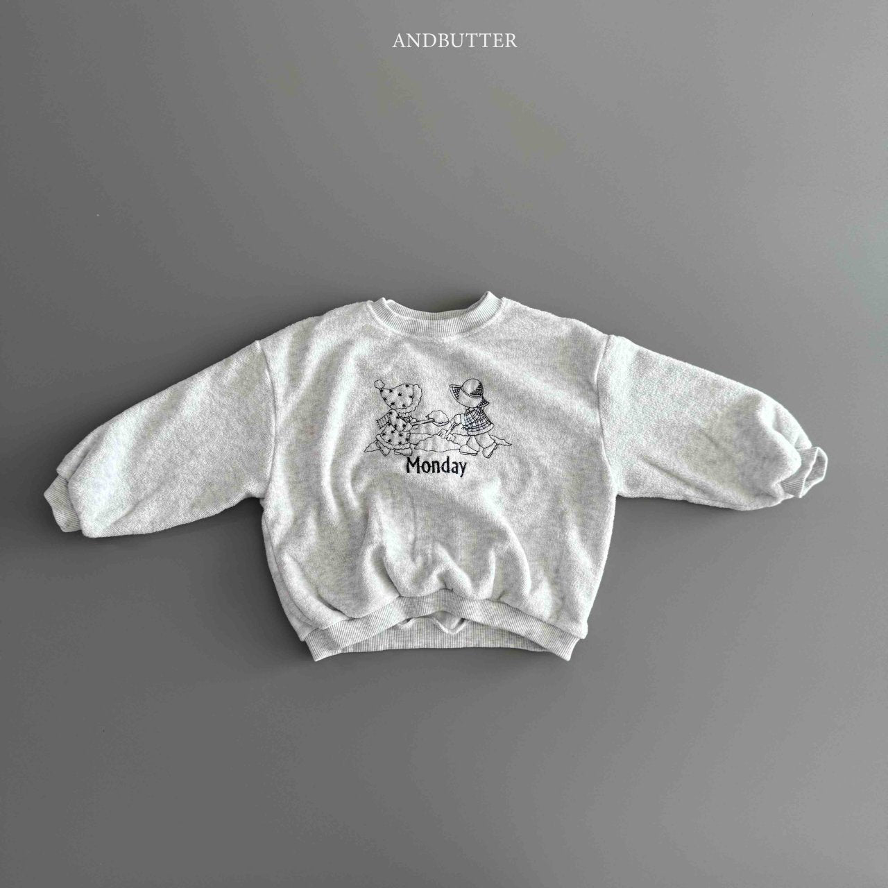 《予約》Snow Day Man to Man / andbutter