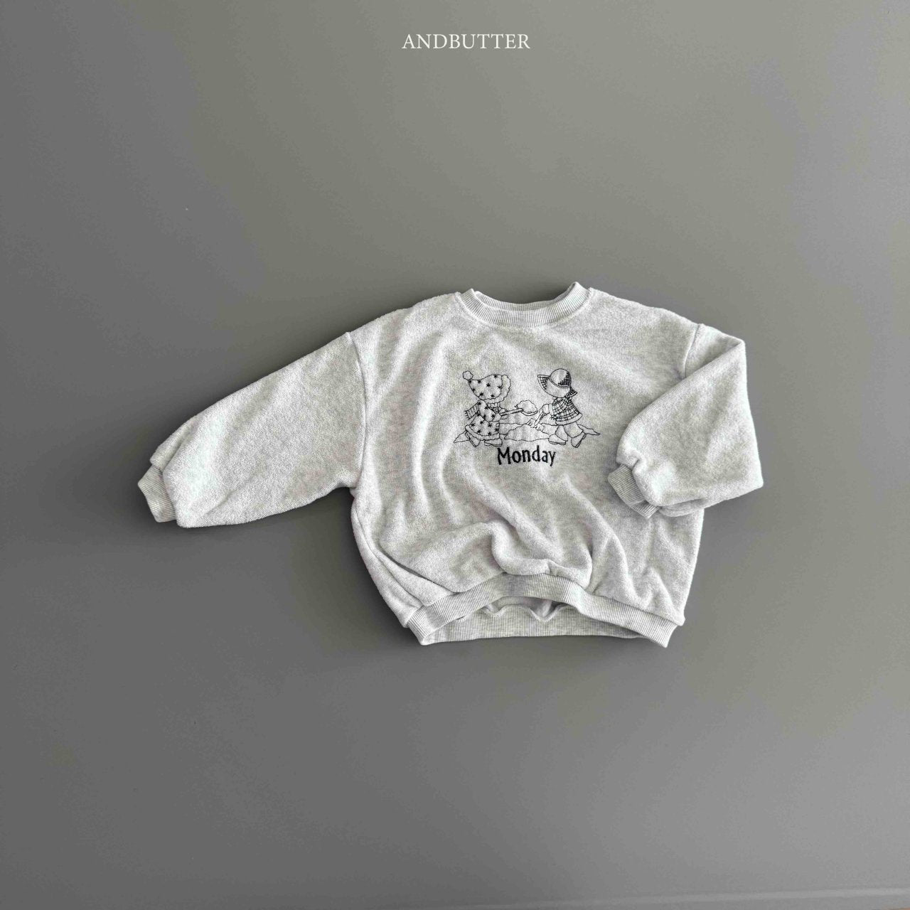 《予約》Snow Day Man to Man / andbutter