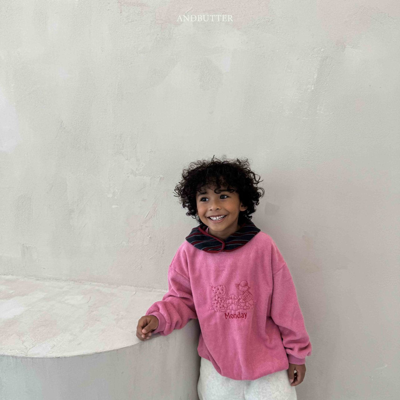 《予約》Snow Day Man to Man / andbutter