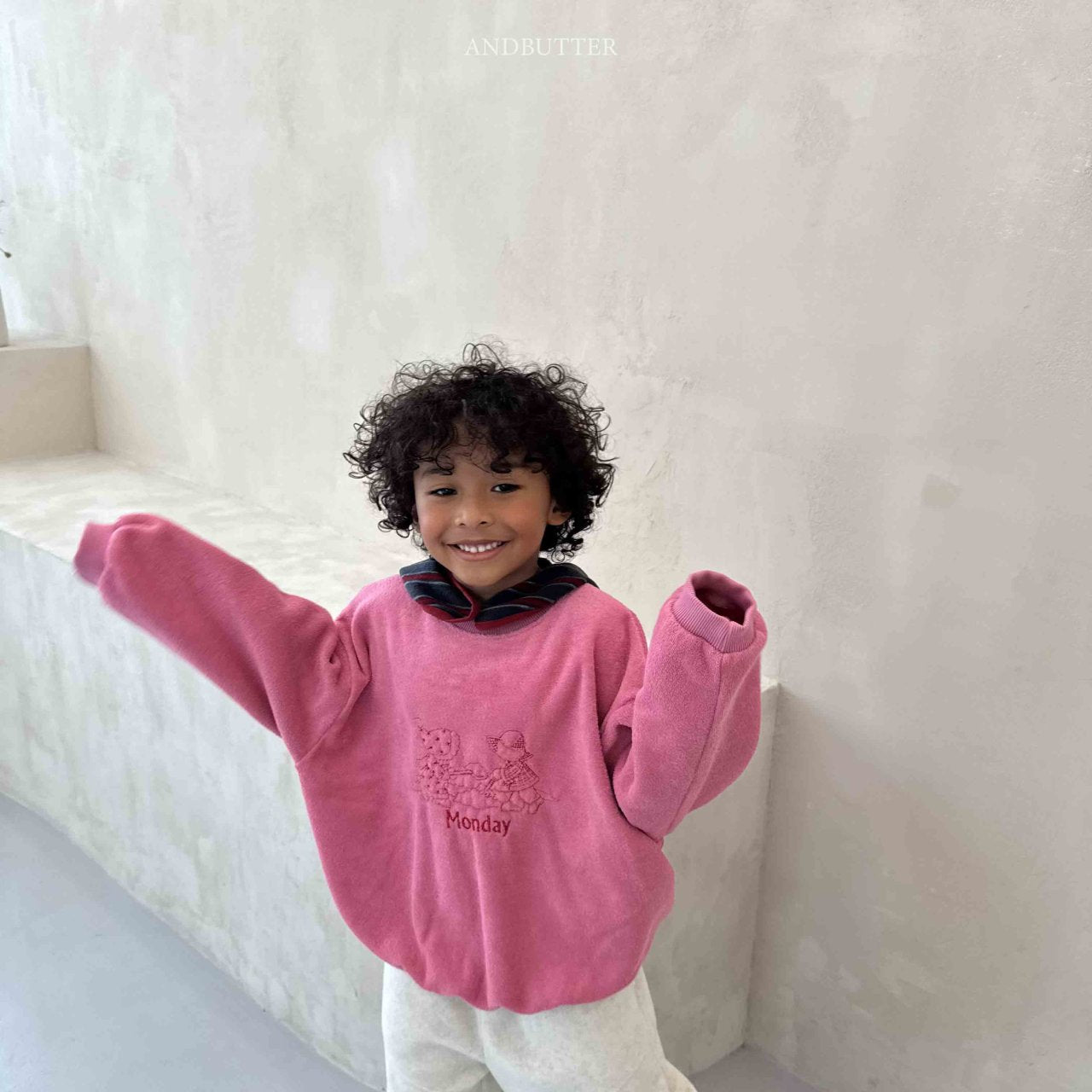 《予約》Snow Day Man to Man / andbutter