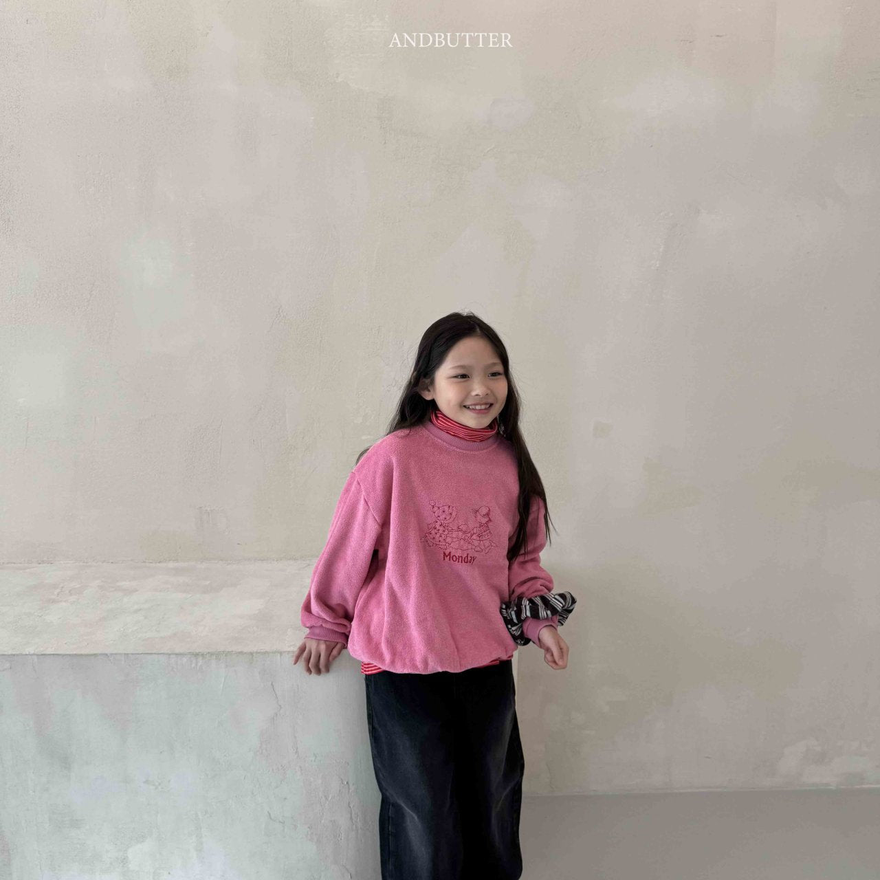 《予約》Snow Day Man to Man / andbutter