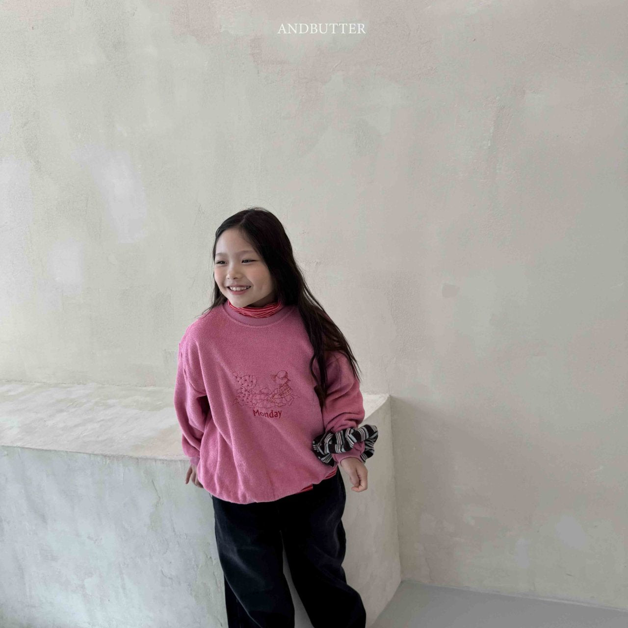 《予約》Snow Day Man to Man / andbutter