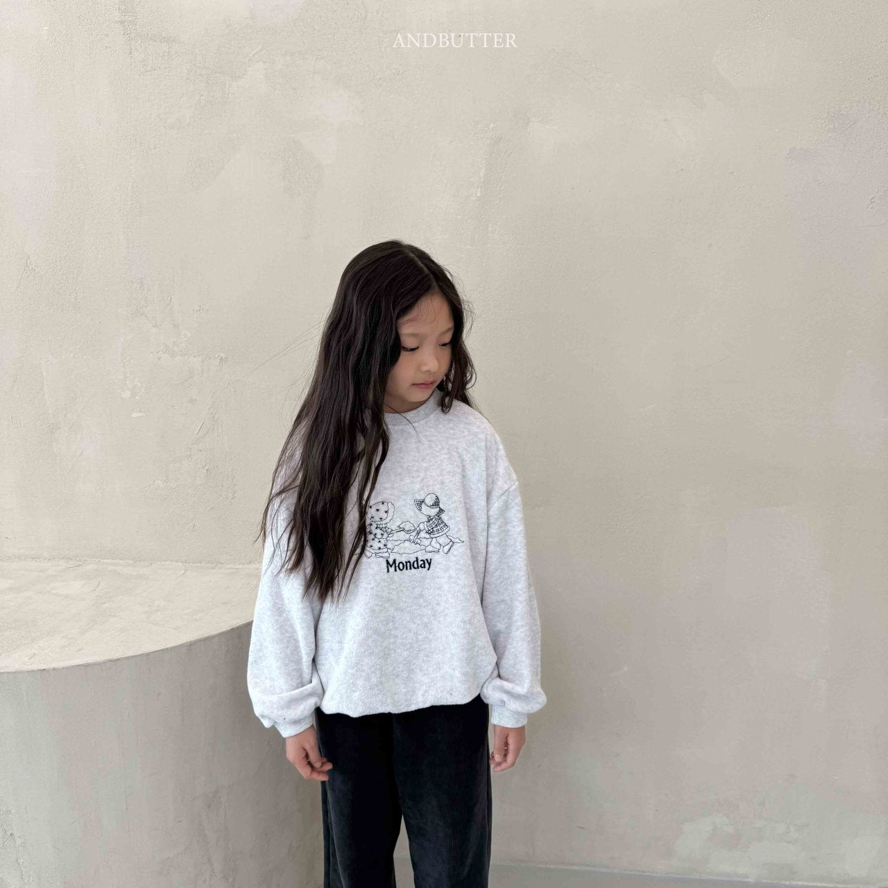 《予約》Snow Day Man to Man / andbutter