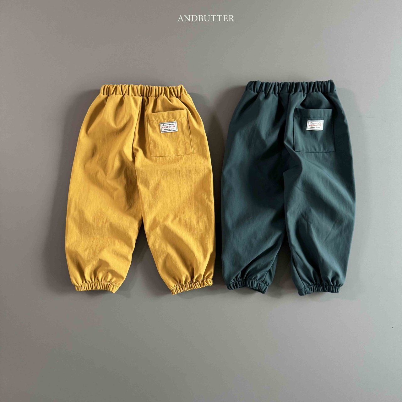 《予約》Anorak Bonding Pants / andbutter