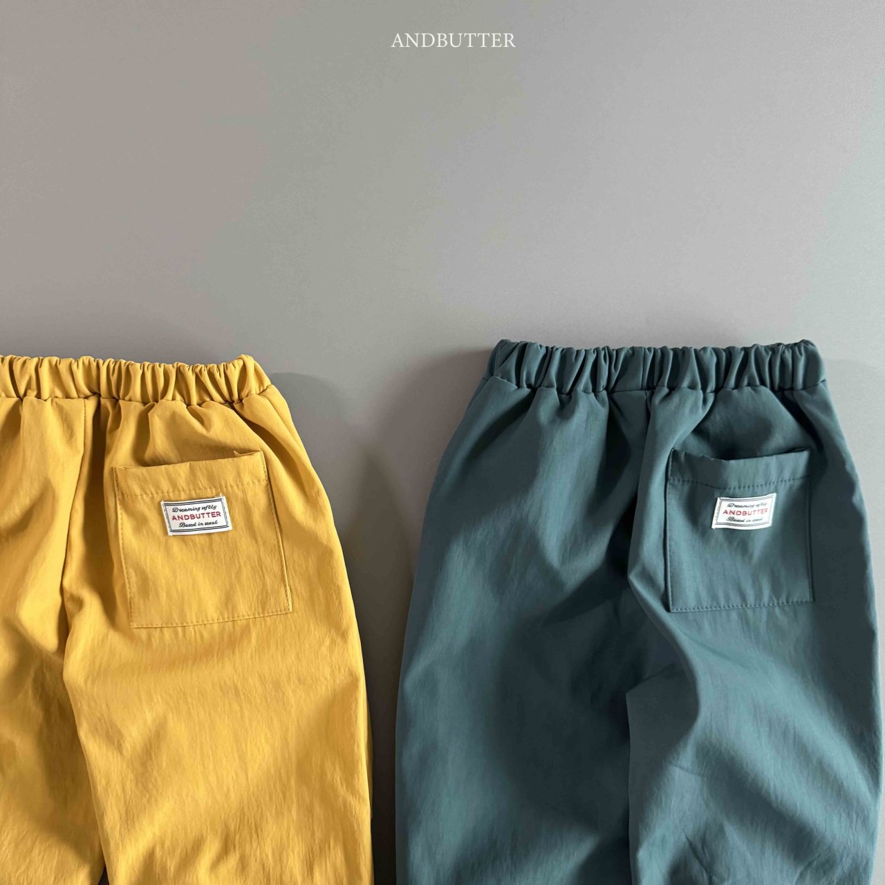 《予約》Anorak Bonding Pants / andbutter