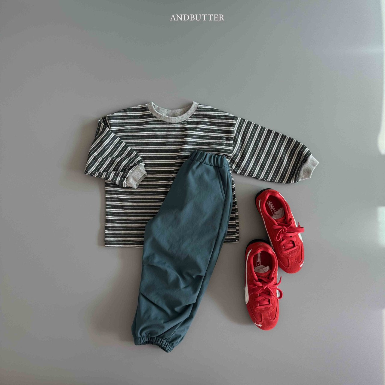 《予約》Anorak Bonding Pants / andbutter