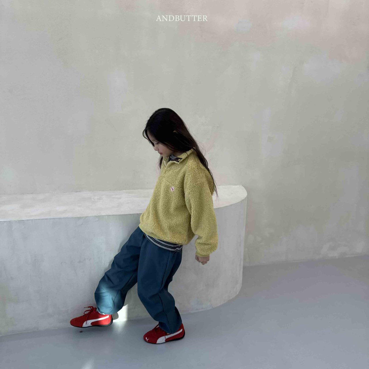 《予約》Anorak Bonding Pants / andbutter