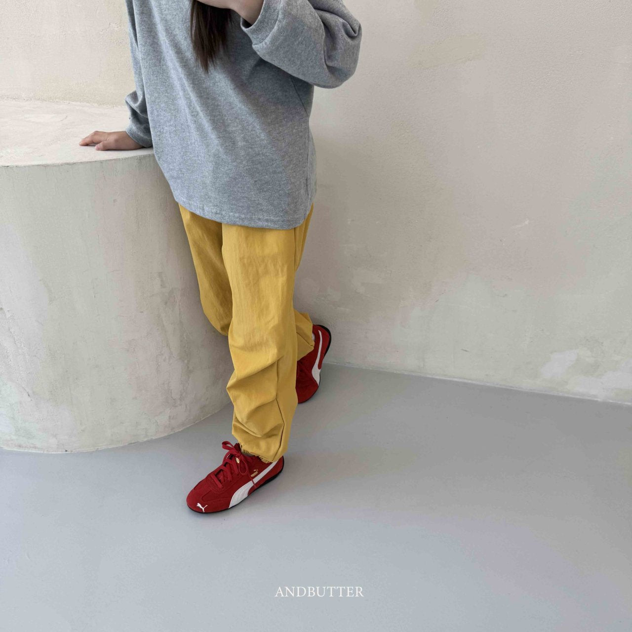 《予約》Anorak Bonding Pants / andbutter