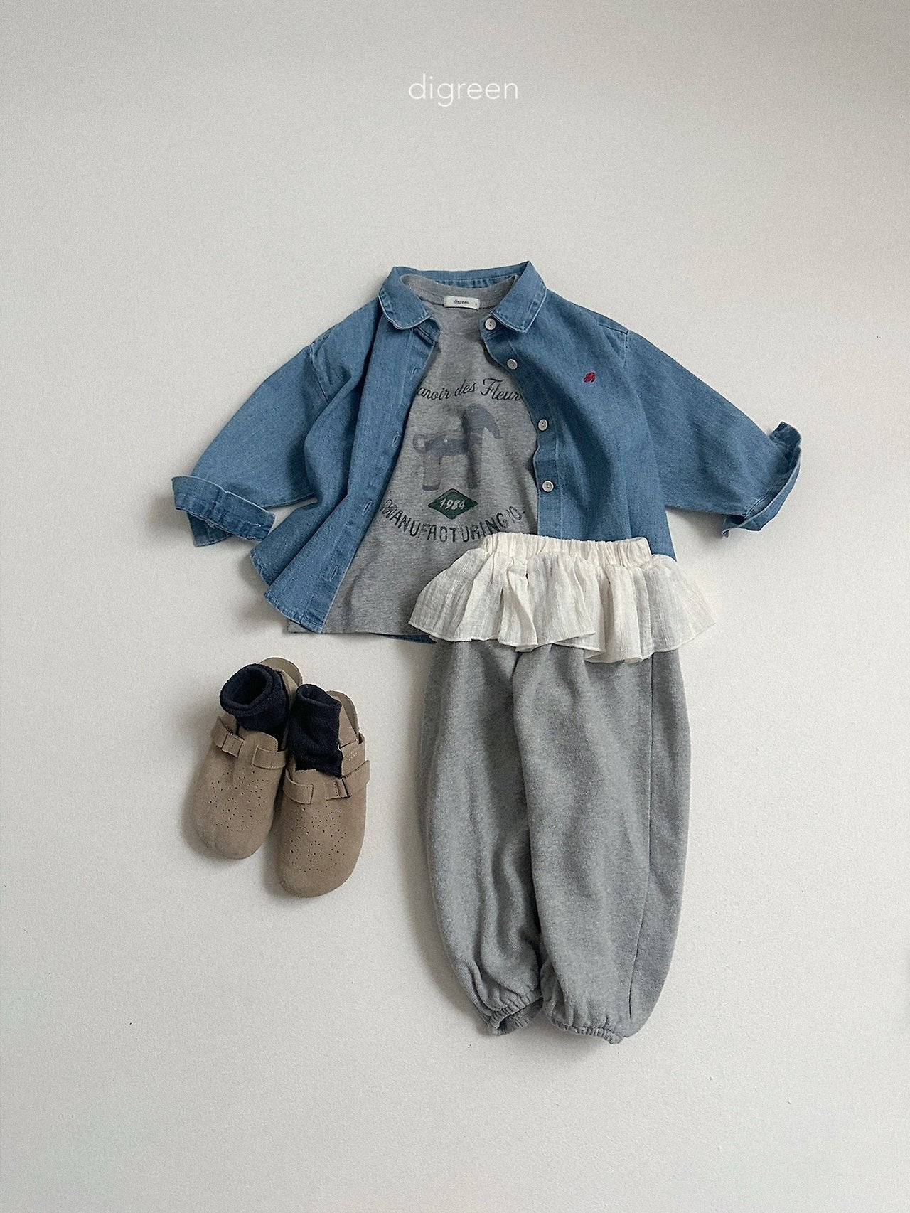 《予約》Riel Pants / digreen
