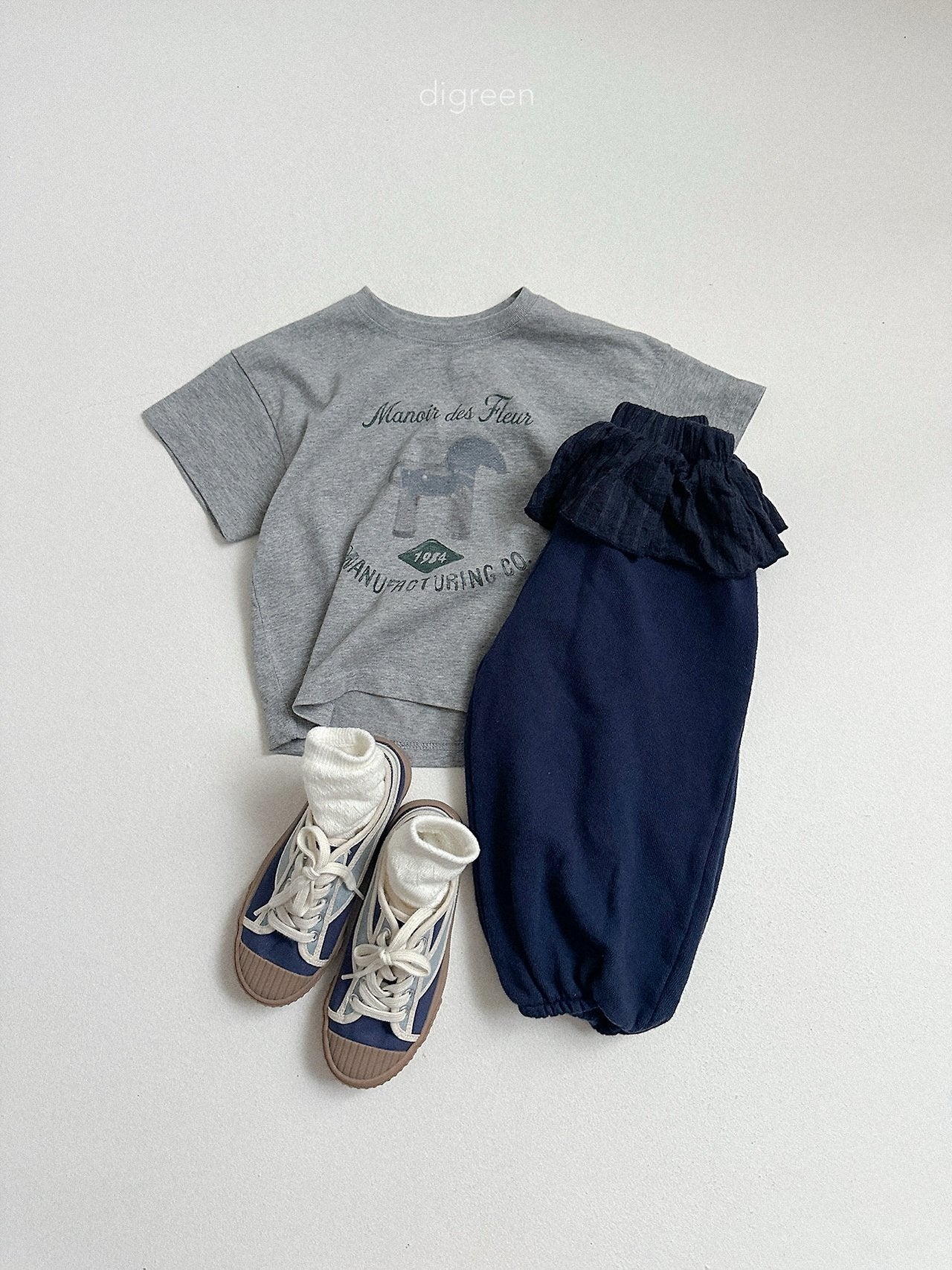 《予約》Riel Pants / digreen