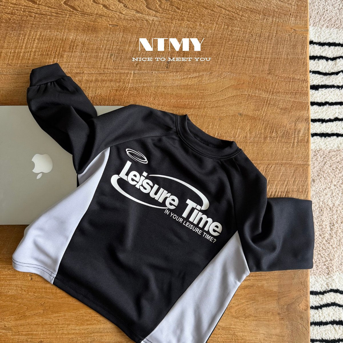 《予約》Time Color Block Tee / NTMY