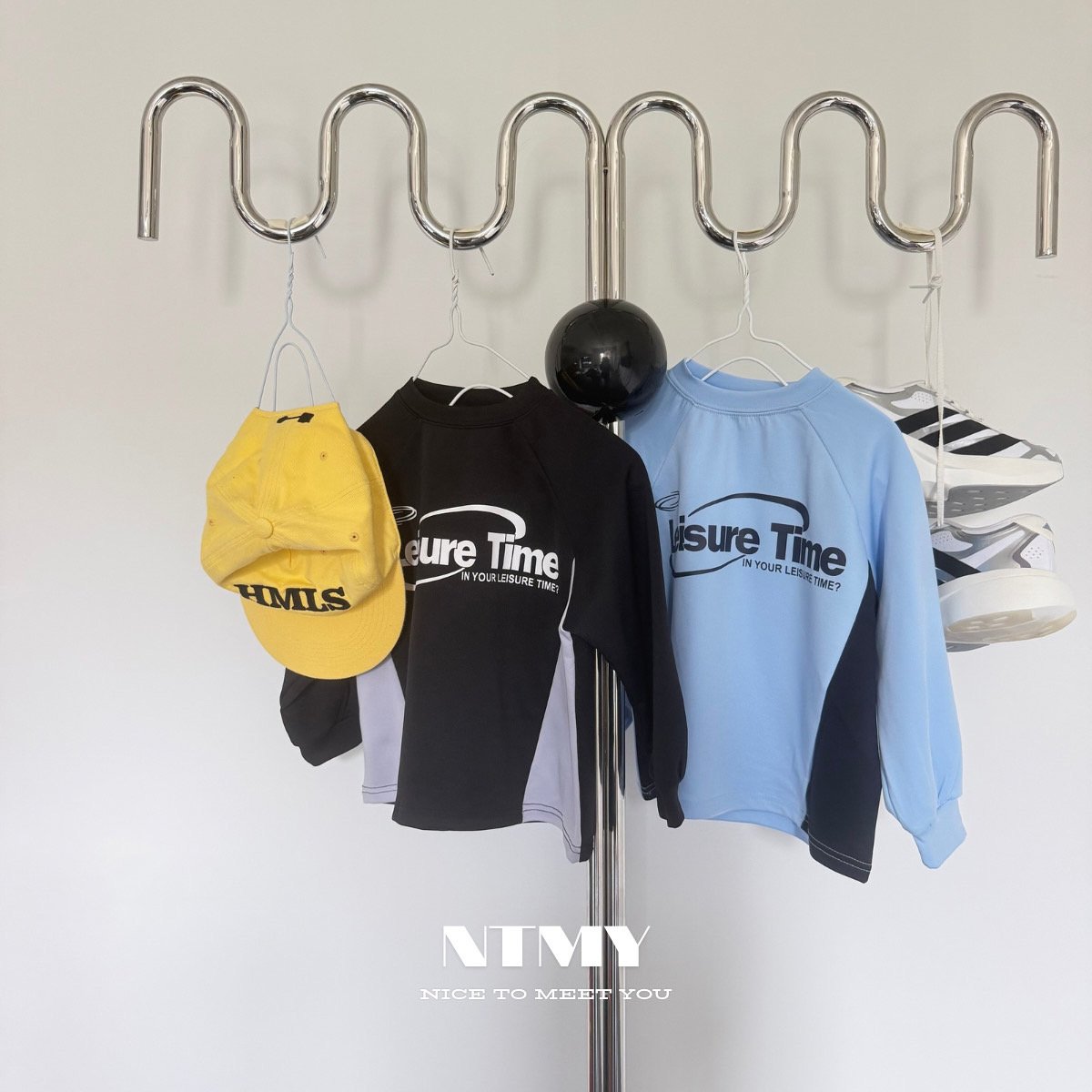 《予約》Time Color Block Tee / NTMY