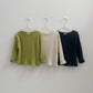 《予約》Bella Rib Tee / digreen