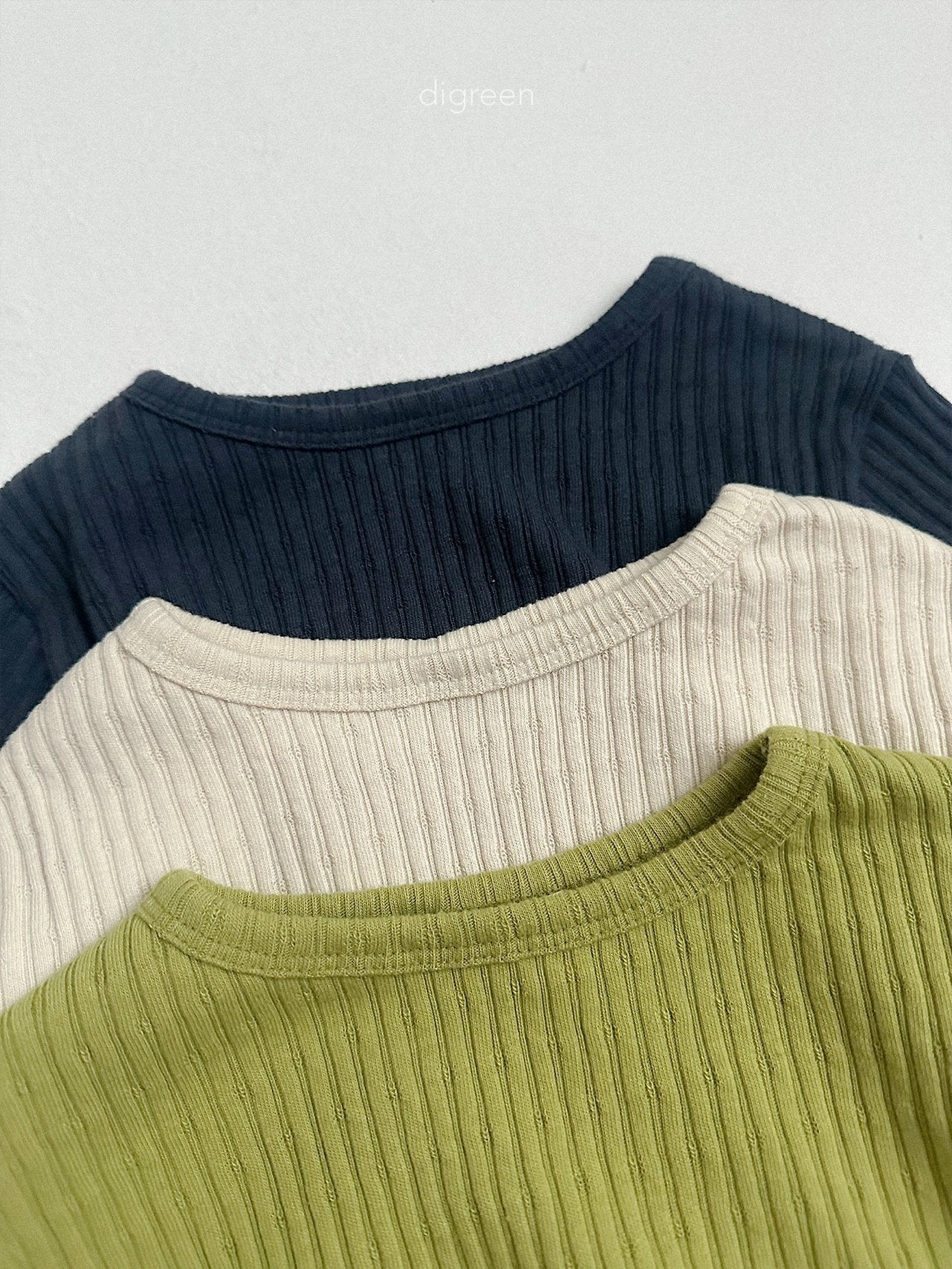 《予約》Bella Rib Tee / digreen
