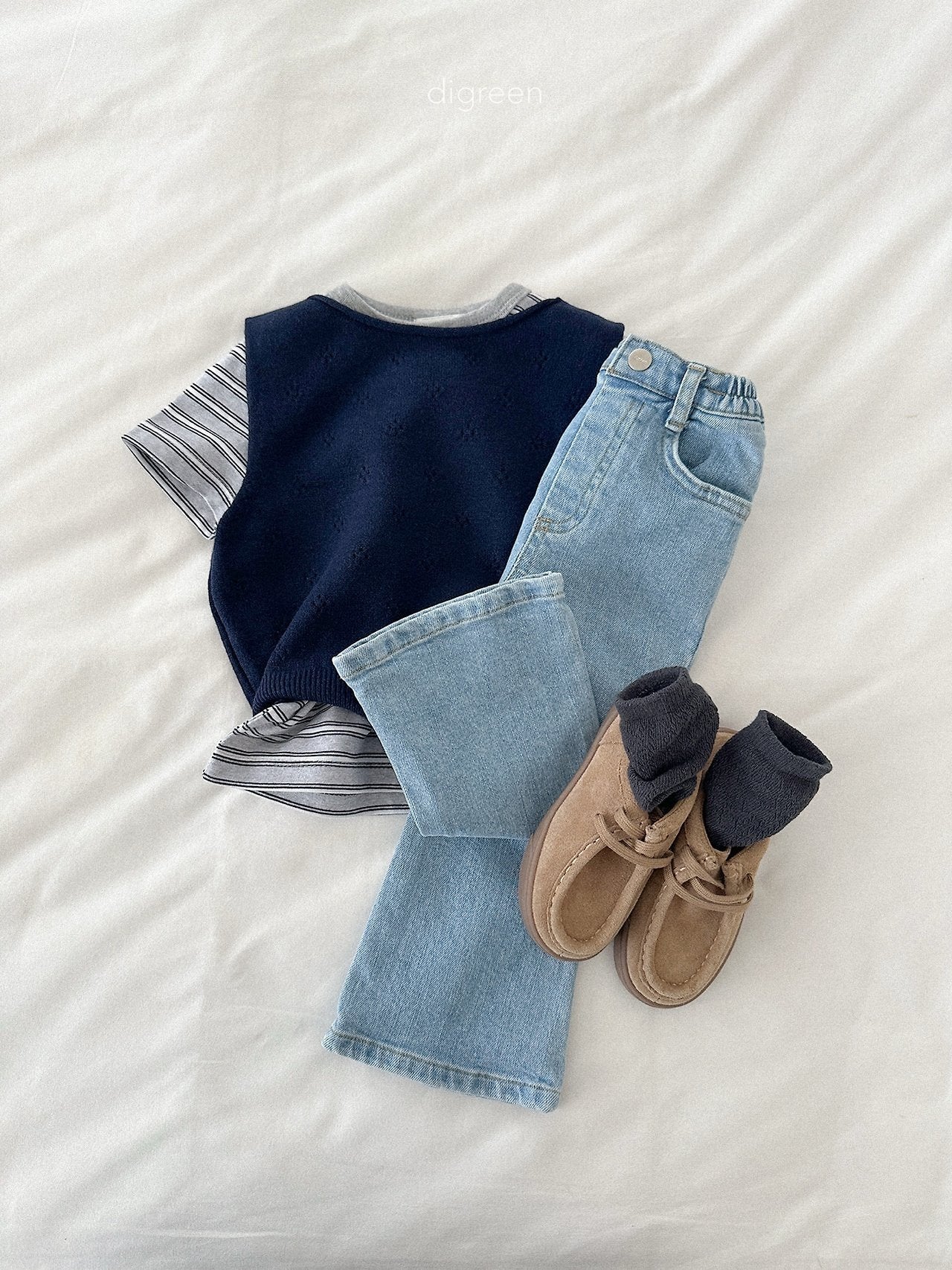 《予約》Bootcut Denim Pants / digreen
