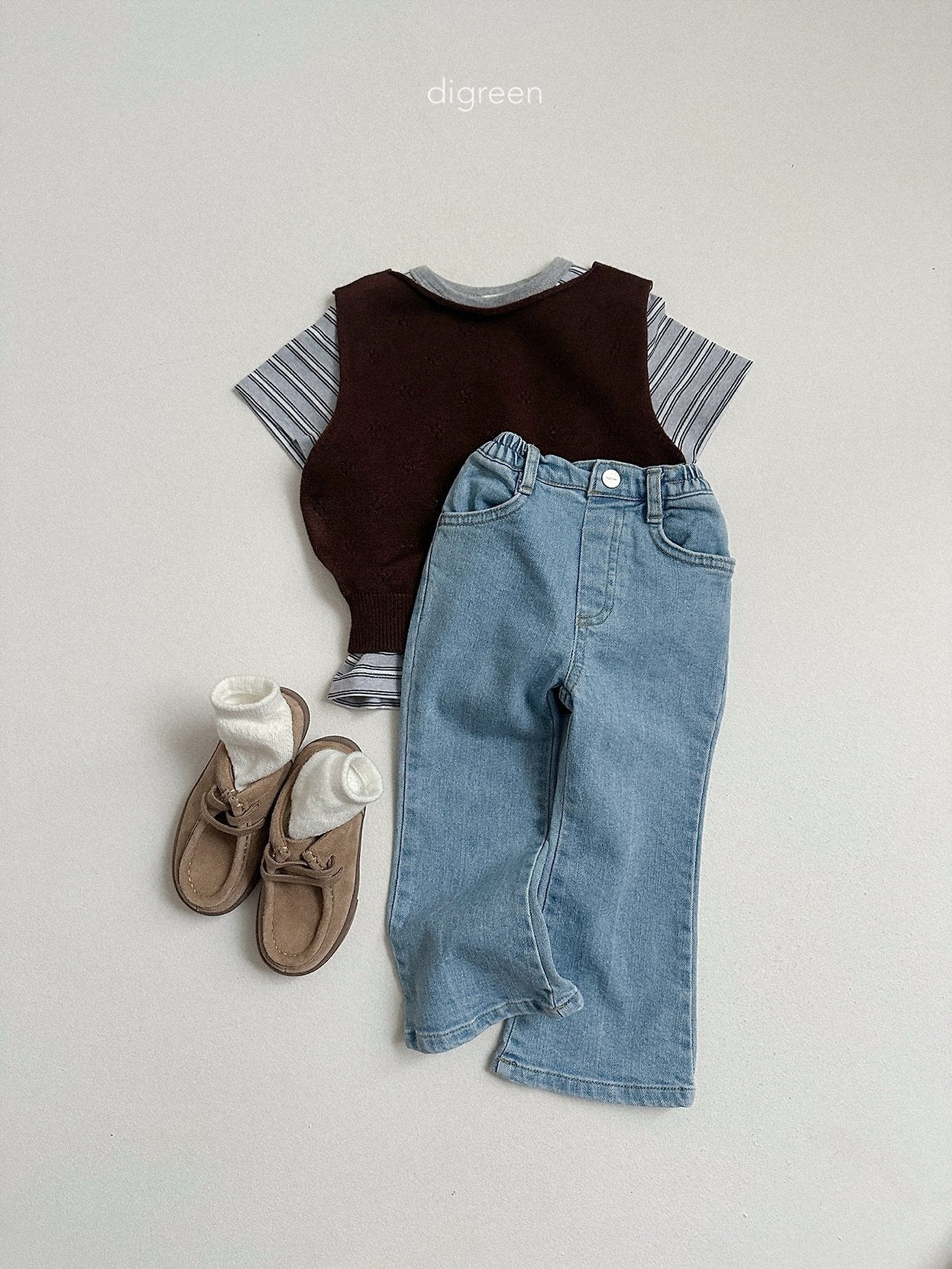《予約》Bootcut Denim Pants / digreen