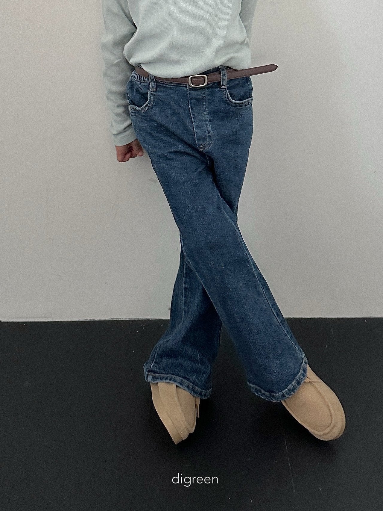 《予約》Bootcut Denim Pants / digreen