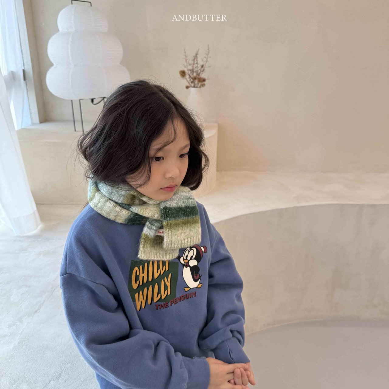 《予約》Cotton Muffler / andbutter