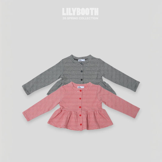 《予約》Frill Cardigan / LILY BOOTH