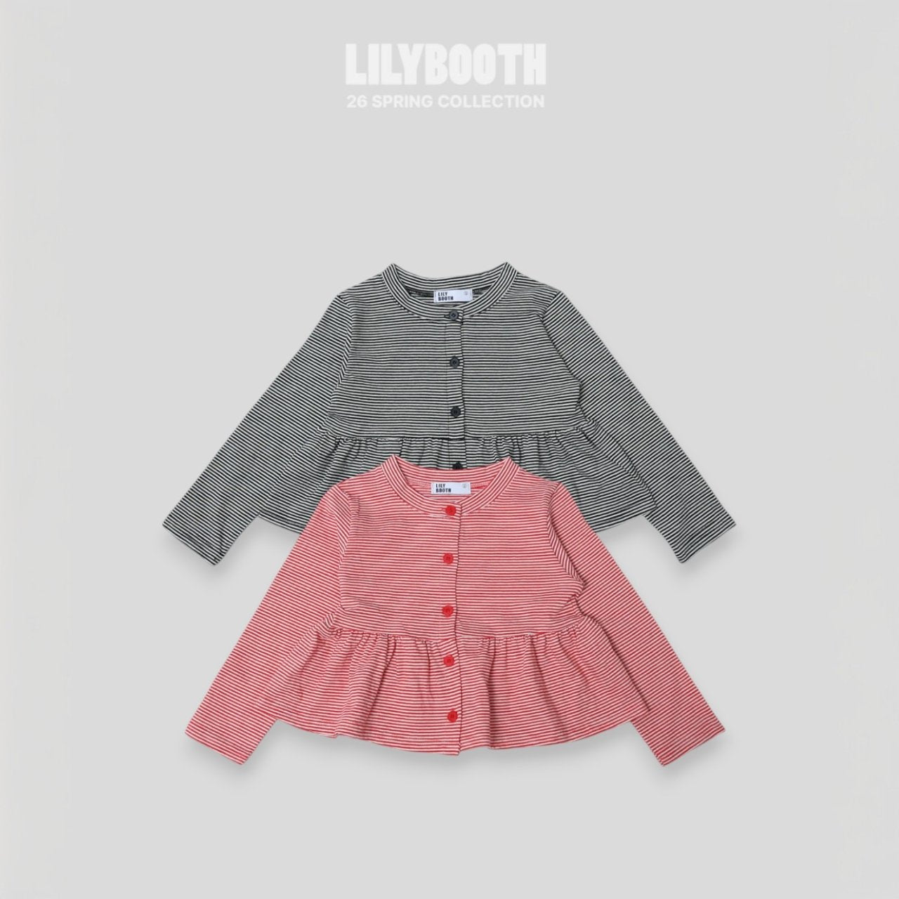 《予約》Frill Cardigan / LILY BOOTH