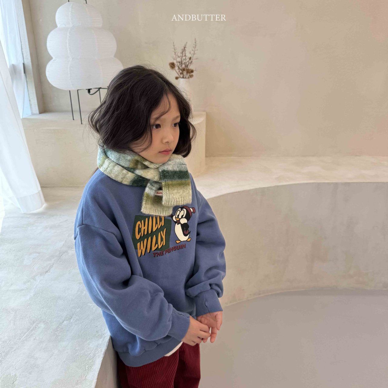 《予約》Cotton Muffler / andbutter