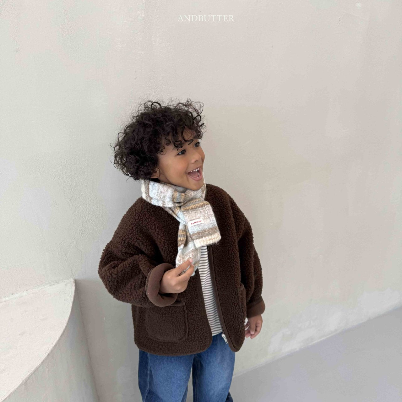 《予約》Cotton Muffler / andbutter