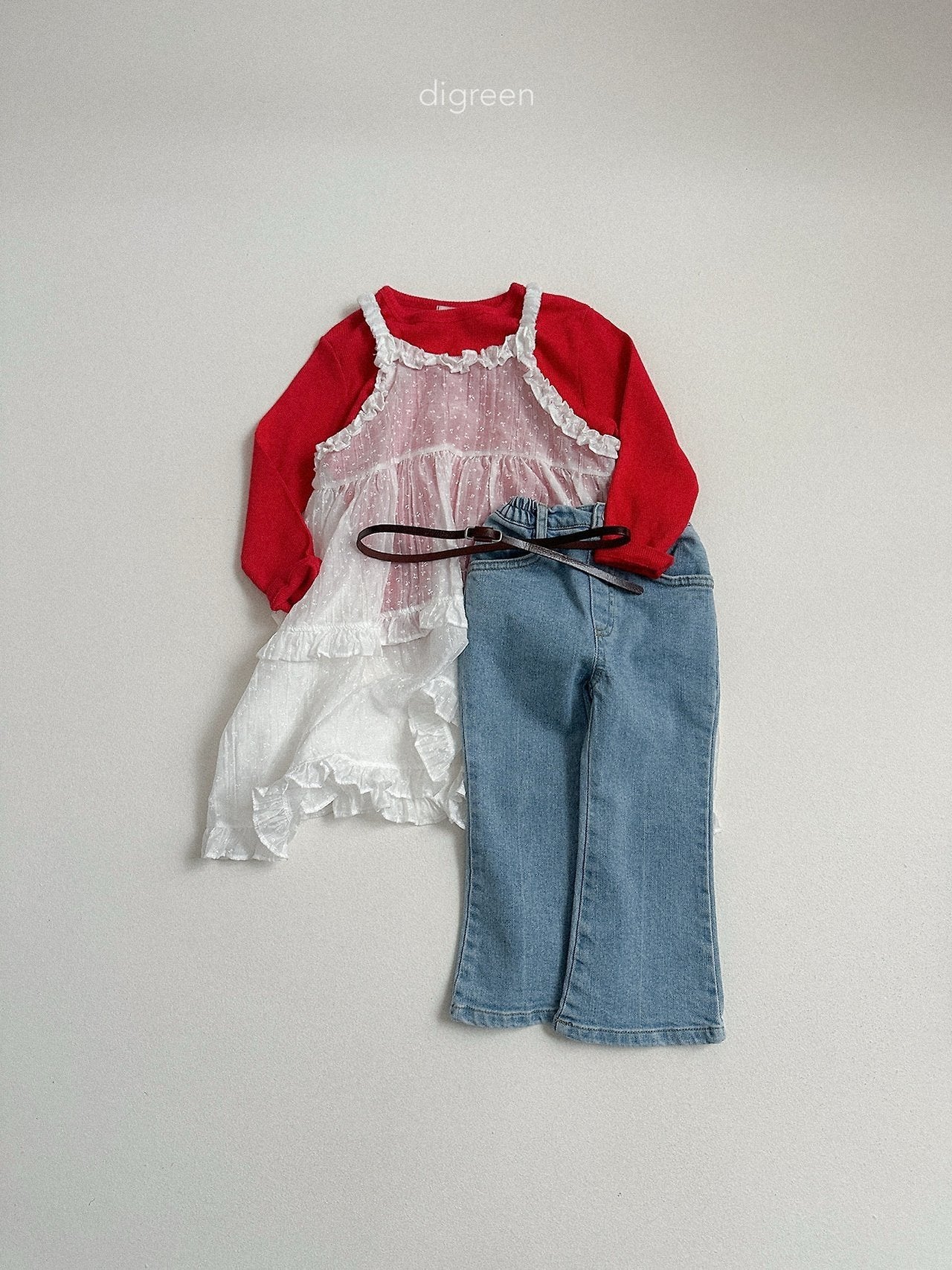 《予約》Floral One-piece / digreen