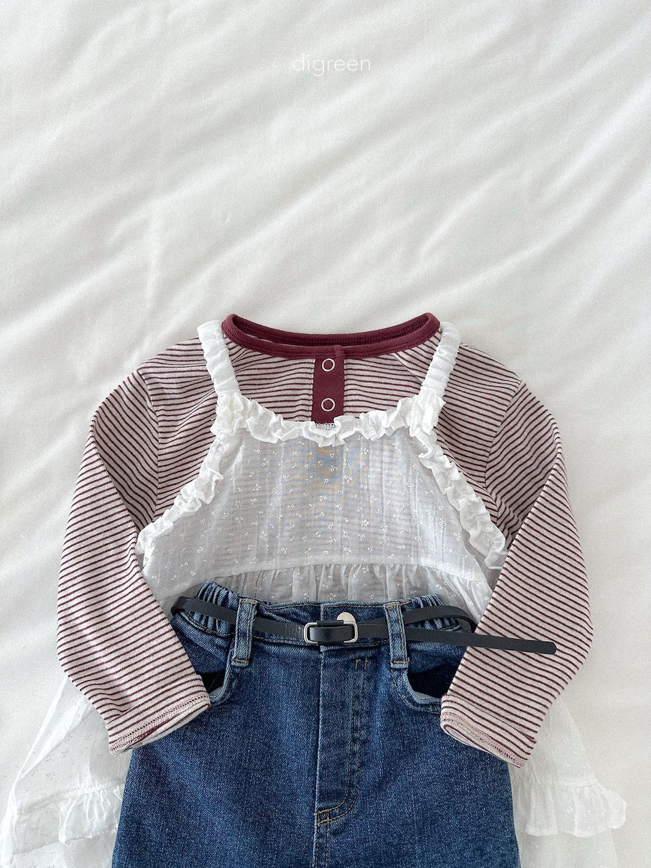 《予約》Floral One-piece / digreen