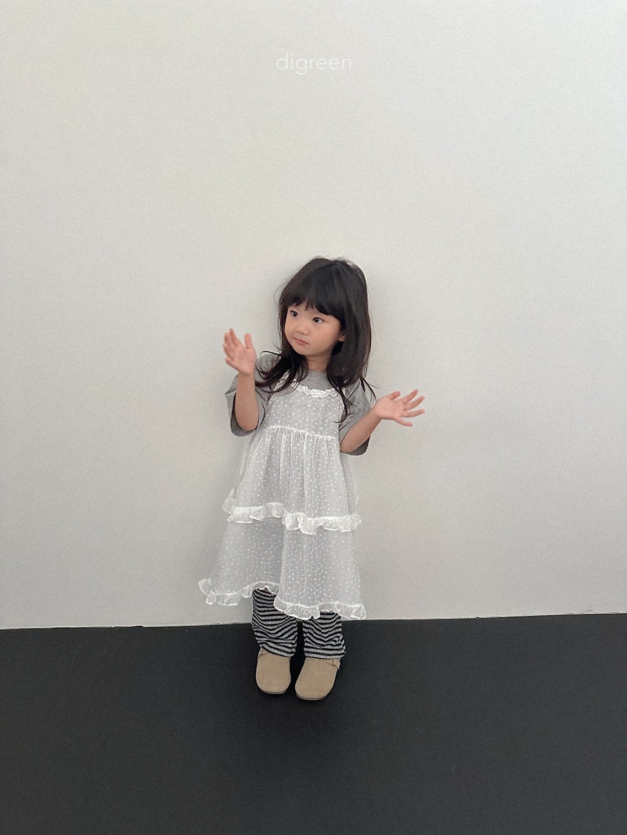 《予約》Floral One-piece / digreen
