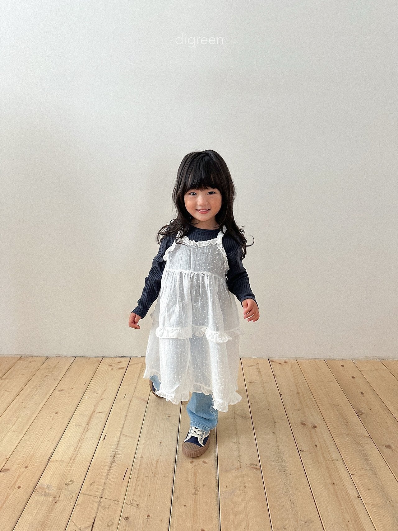 《予約》Floral One-piece / digreen