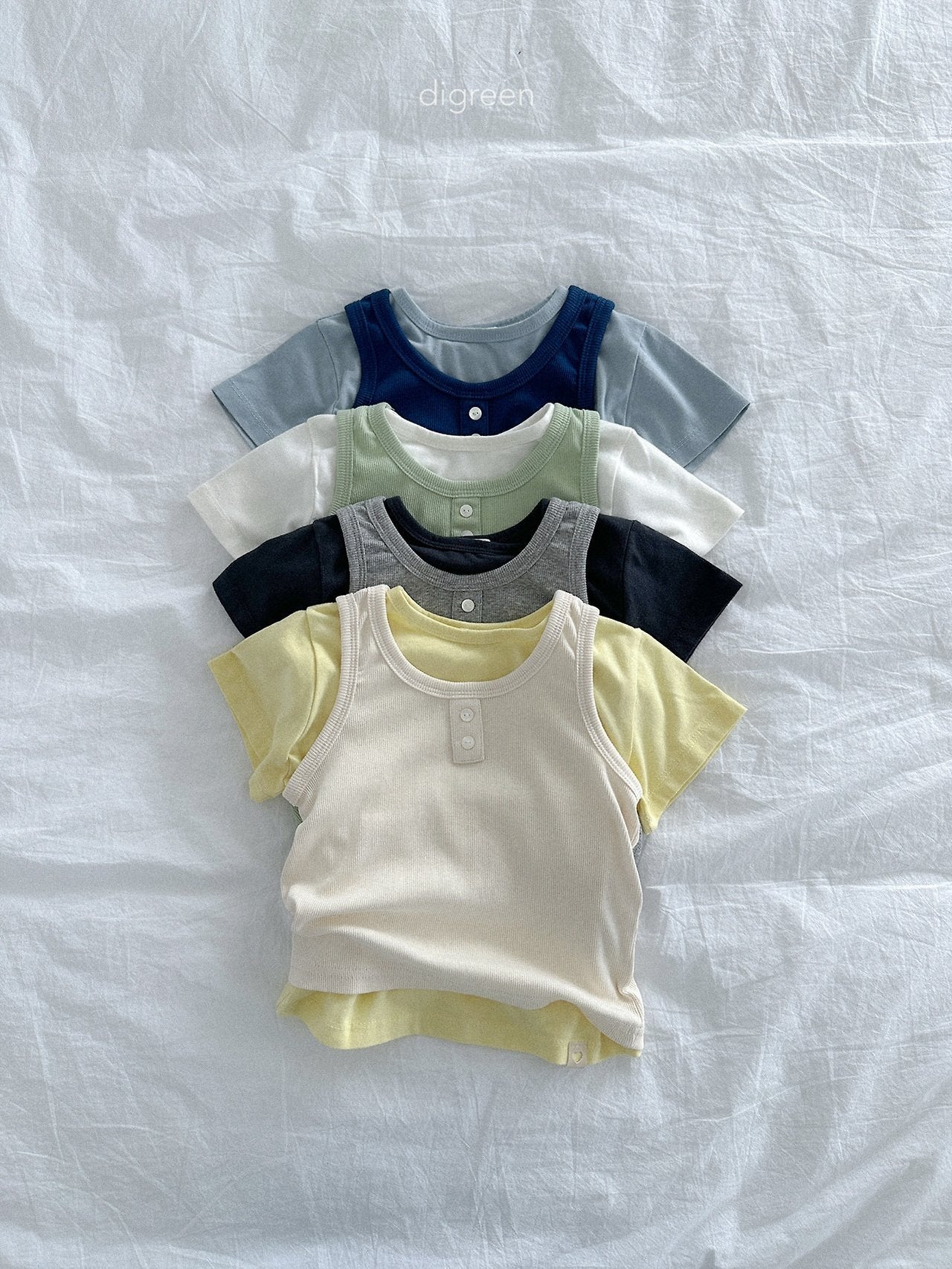 《予約》Layered Tee / digreen