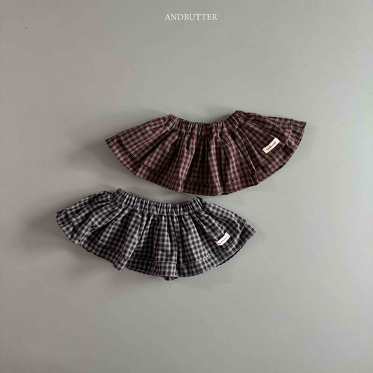 《予約》Winter Layer Skirt / andbutter