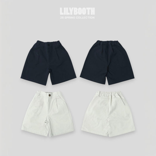 《予約》Classic Bermuda Pants / LILY BOOTH