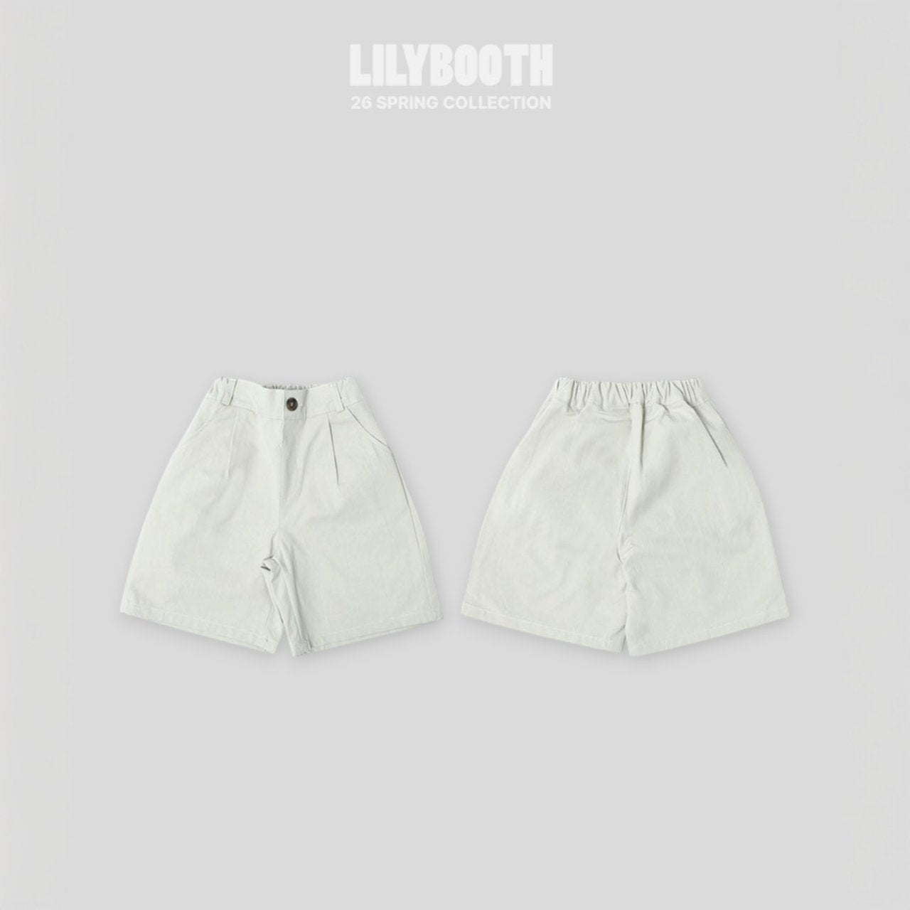 《予約》Classic Bermuda Pants / LILY BOOTH