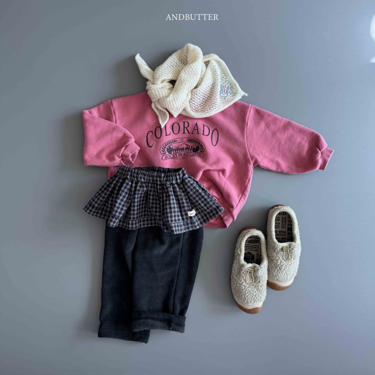 《予約》Winter Layer Skirt / andbutter