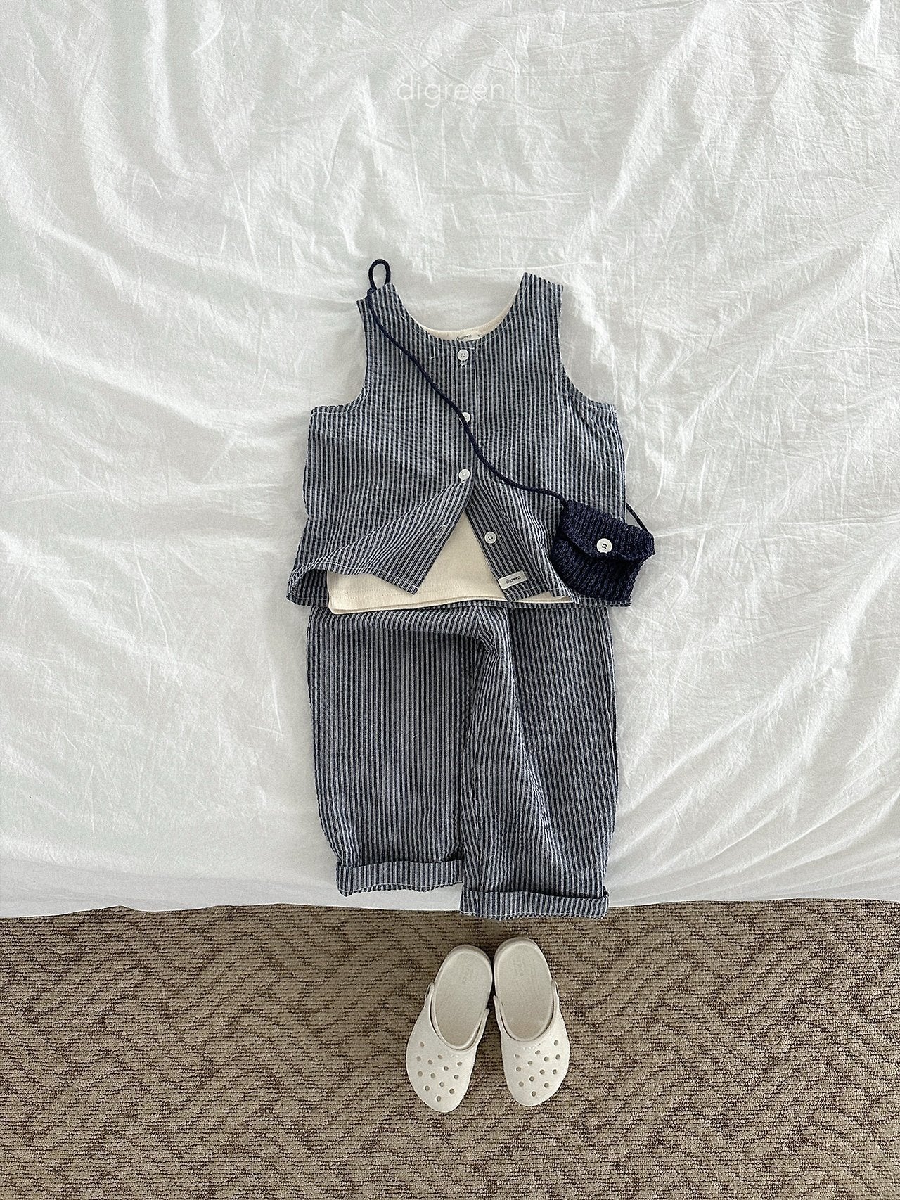 《予約》Layered Vest / digreen