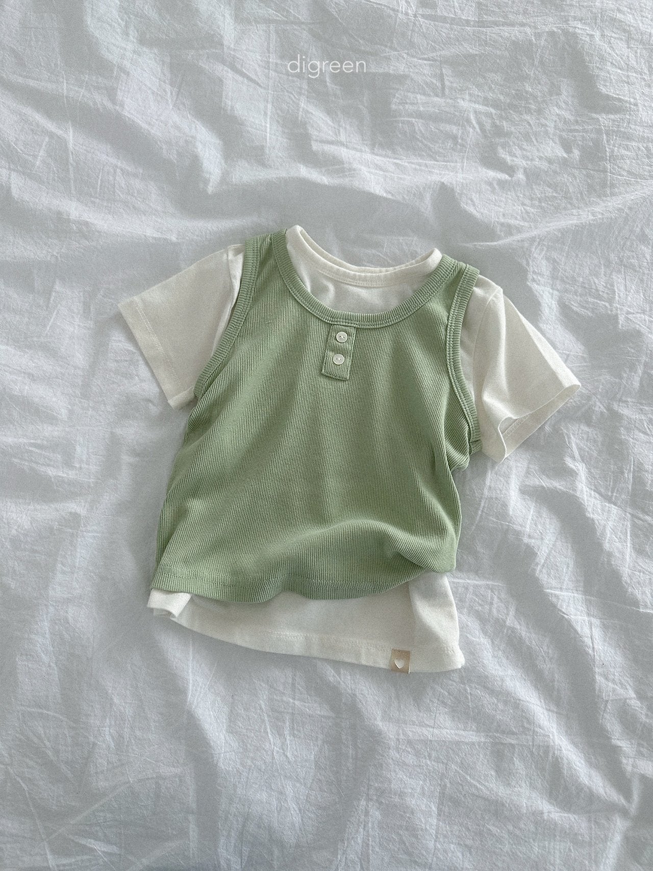 《予約》Layered Vest / digreen