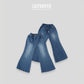 《予約》Flare Denim Pants / LILY BOOTH