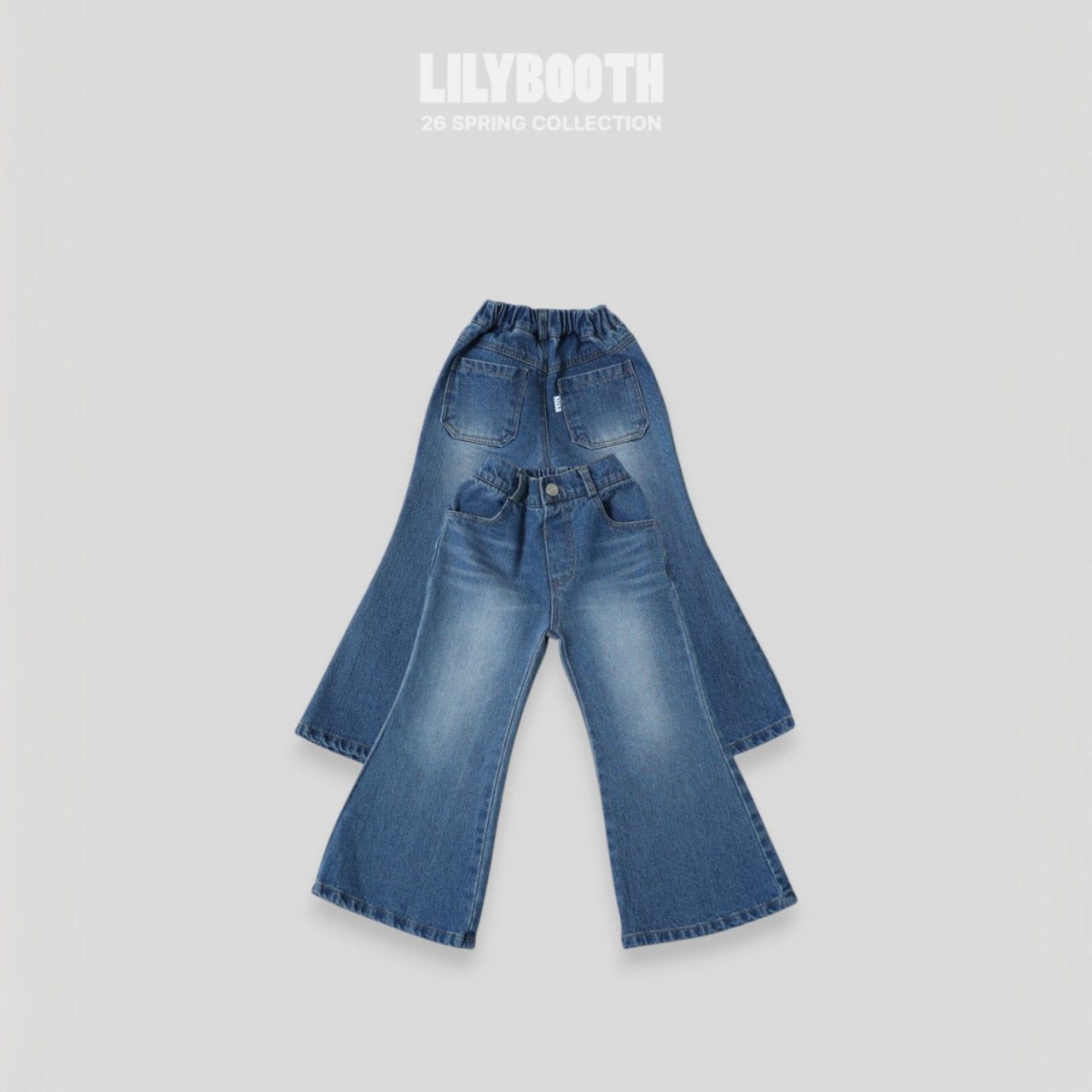 《予約》Flare Denim Pants / LILY BOOTH