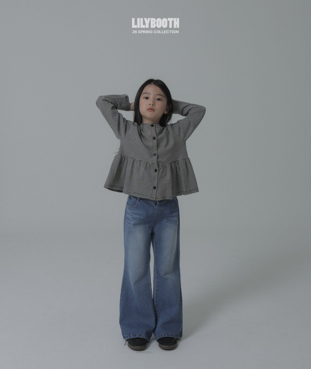 《予約》Flare Denim Pants / LILY BOOTH