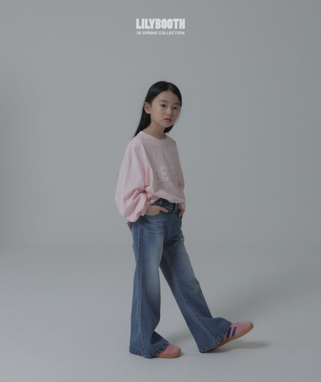 《予約》Flare Denim Pants / LILY BOOTH