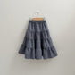 《予約》Check Ruffle Skirt / digreen