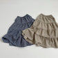 《予約》Check Ruffle Skirt / digreen