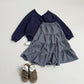 《予約》Check Ruffle Skirt / digreen