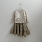 《予約》Check Ruffle Skirt / digreen