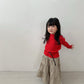 《予約》Check Ruffle Skirt / digreen
