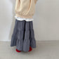 《予約》Check Ruffle Skirt / digreen